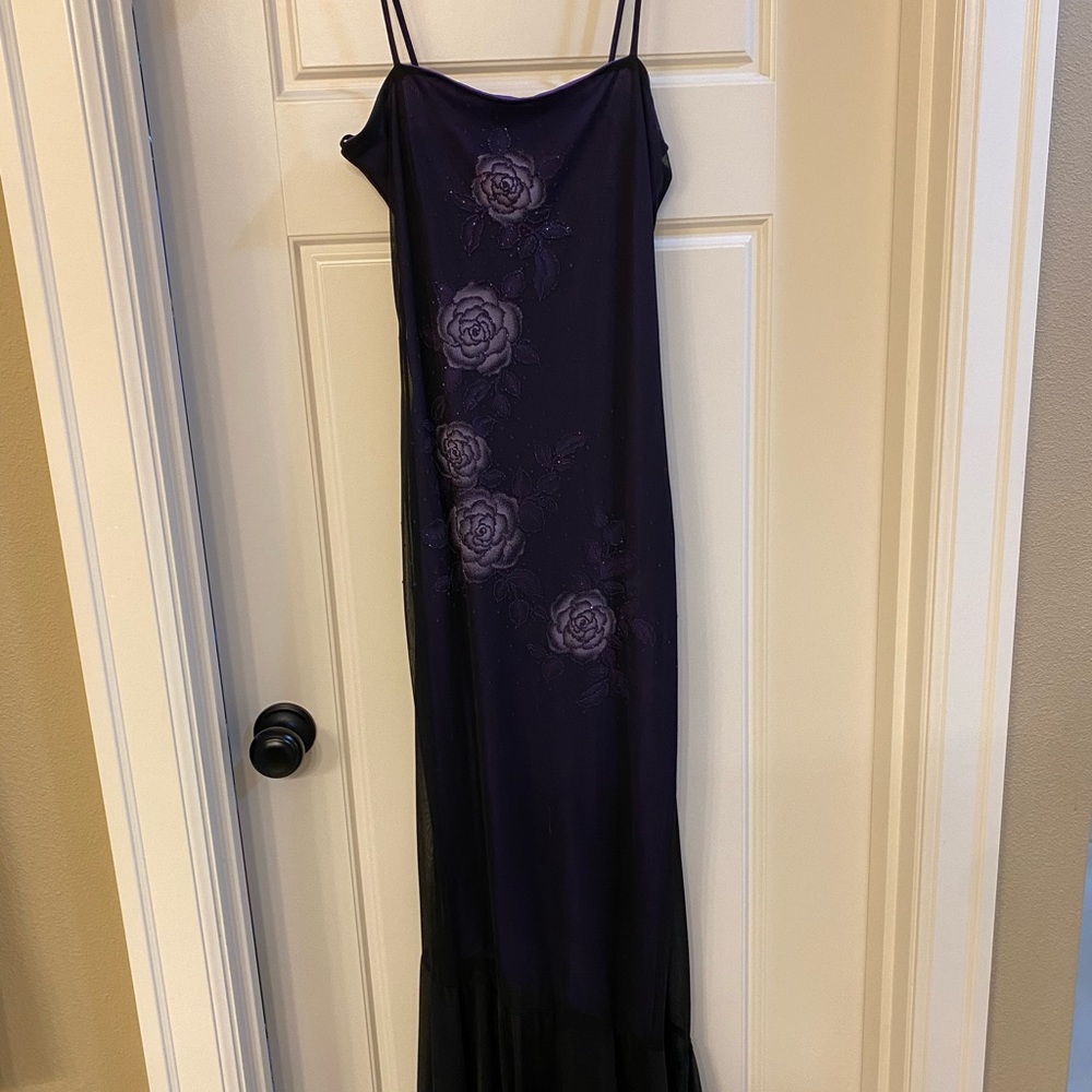 Charlotte Russo spaghetti strap dress with details